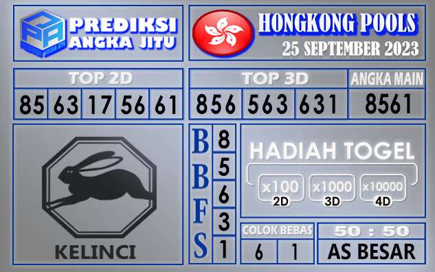 Prediksi Hongkong 25 September 2023