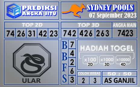 Prediksi Sydney 07 September 2023