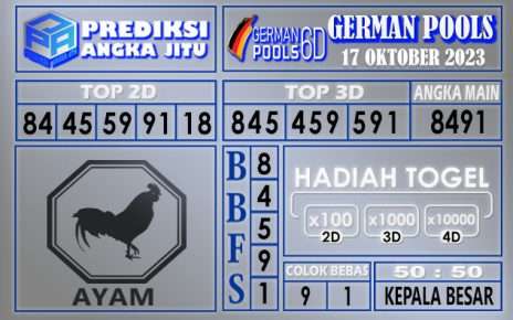 PREDIKSI GERMAN 17 OKTOBER 2023