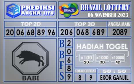 PREDIKSI BRAZIL 06 NOVEMBER 2023