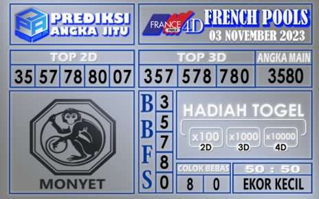 PREDIKSI FRENCH 03 NOVEMBER 2023