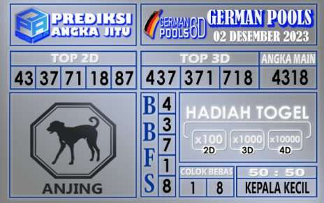 PREDIKSI GERMAN 02 DESEMBER 2023