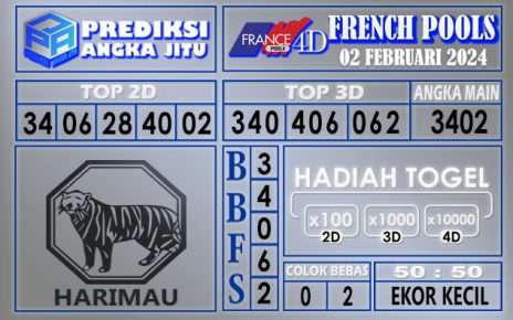 PREDIKSI FRENCH 02 FEBRUARI 2024