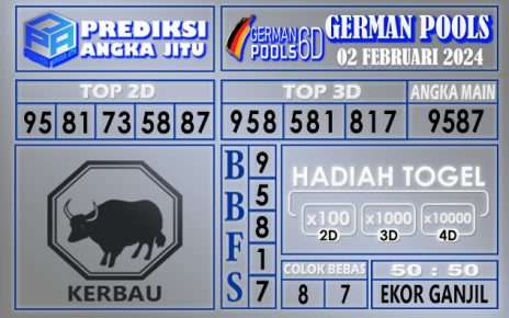 PREDIKSI GERMAN 02 FEBRUARI 2024