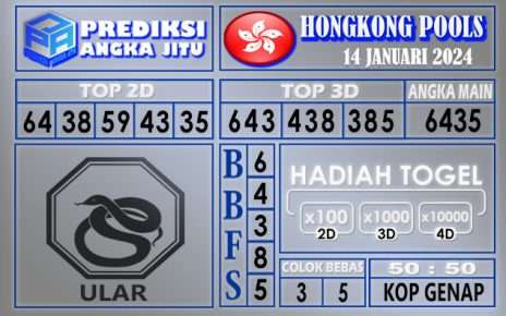 Prediksi Hongkong 14 Januari 2024