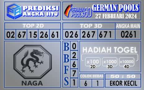 Prediksi German 27 Februari 2024