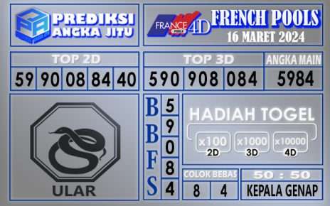 PREDIKSI FRENCH 16 MARET 2024