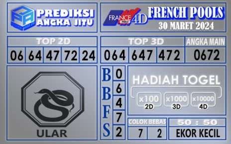 PREDIKSI FRENCH 30 MARET 2024