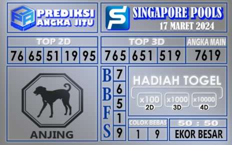 PREDIKSI SINGAPORE 17 MARET 2024