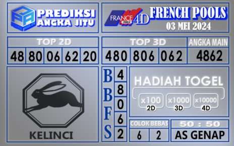 PREDIKSI FRENCH 03 APRIL 2024