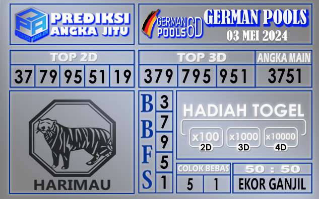 PREDIKSI GERMAN 03 APRIL 2024