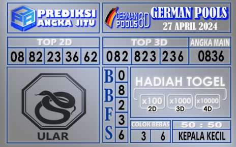 PREDIKSI GERMAN 27 APRIL 2024