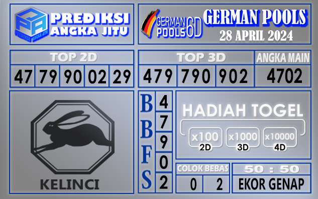 PREDIKSI GERMAN 28 APRIL 2024