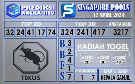 PREDIKSI SINGAPORE 17 APRIL 2024