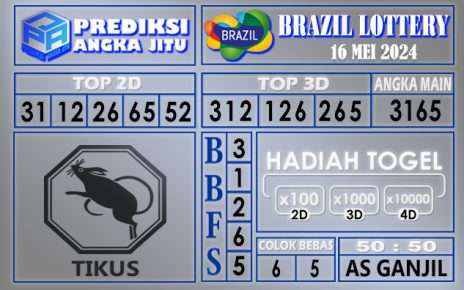 PREDIKSI BRAZIL 16 MEI 2024