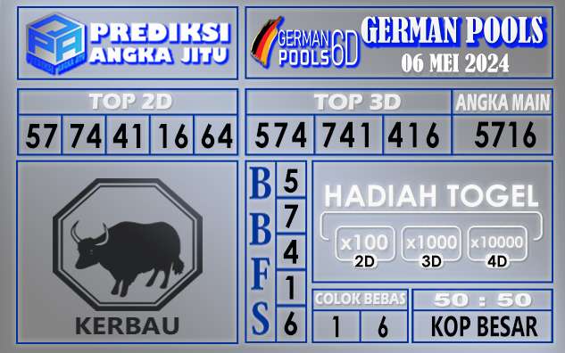 PREDIKSI GERMAN 06 MEI 2024