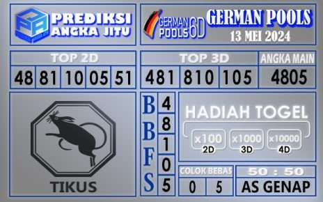 PREDIKSI GERMAN 13 MEI 2024