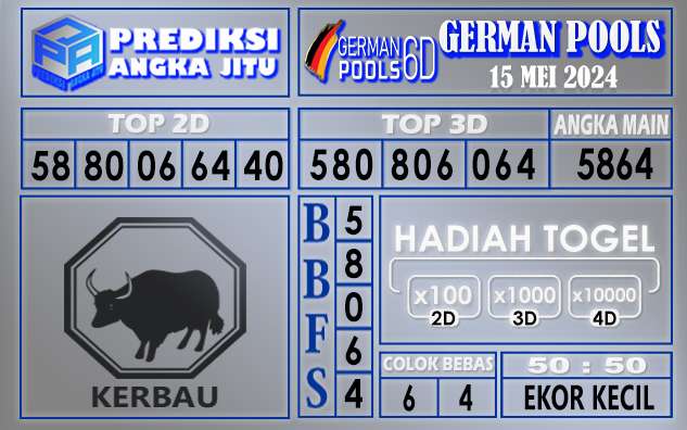 PREDIKSI GERMAN 15 MEI 2024