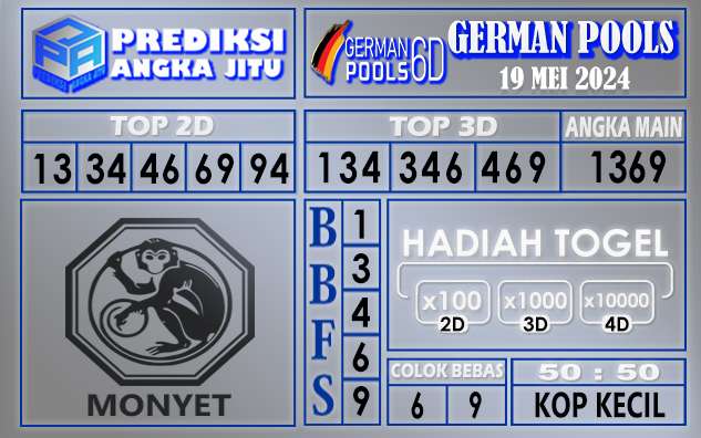 PREDIKSI GERMAN 19 MEI 2024