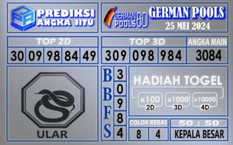 PREDIKSI GERMAN 25 MEI 2024