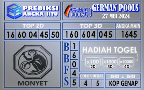 PREDIKSI GERMAN 27 MEI 2024