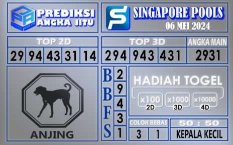 PREDIKSI SINGAPORE 06 MEI 2024