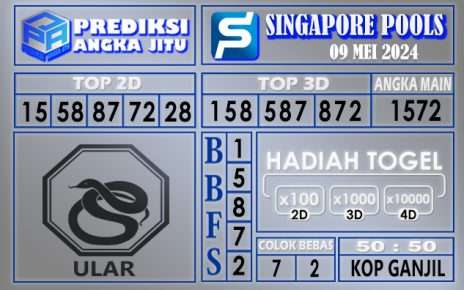 PREDIKSI SINGAPORE 09 MEI 2024