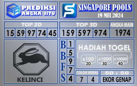 PREDIKSI SINGAPORE 19 MEI 2024