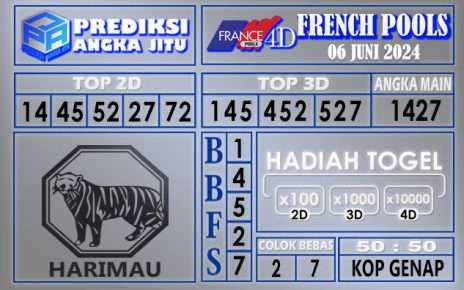 PREDIKSI FRENCH 06 JUNI 2024