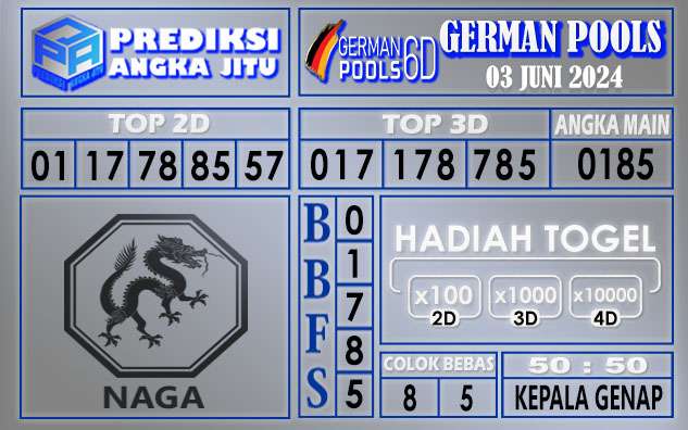 PREDIKSI GERMAN 03 MEI 2024