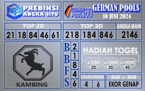 PREDIKSI GERMAN 10 JUNI 2024