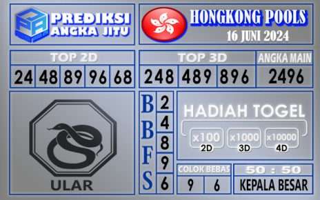 PREDIKSI HONGKONG 16 JUNI 2024