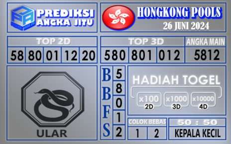 PREDIKSI HONGKONG TGL 26 JUNI 2024