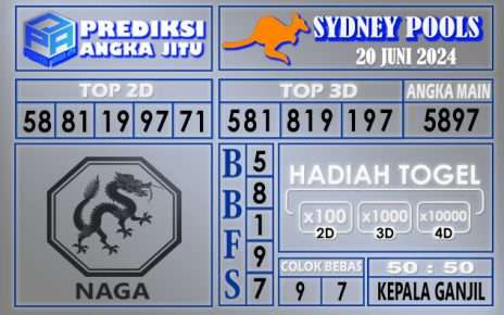 PREDIKSI SYDNEY 20 JUNI 2024