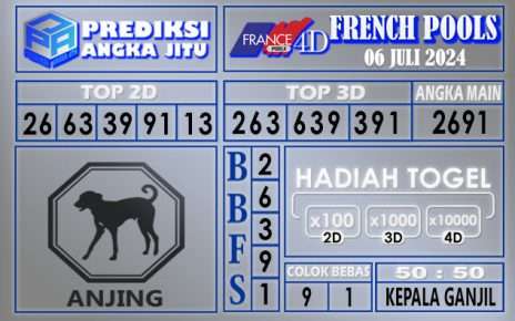 PREDIKSI FRENCH 05 JULI 2024