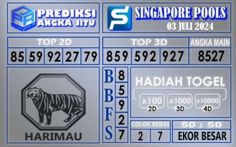 PREDIKSI SINGAPORE 03 JULI 2024