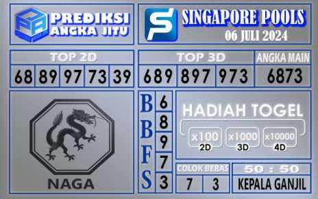 PREDIKSI SINGAPORE 06 JULI 2024