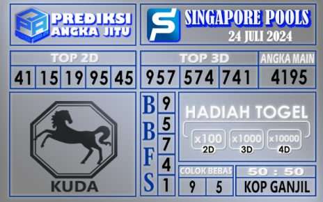 Prediksi SINGAPORE tgl 24 juli 2024