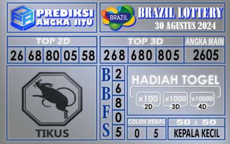 PREDIKSI BRAZIL 30 AGUSTUS 2024