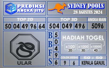 PREDIKSI SYDNEY 28 AGUSTUS 2024