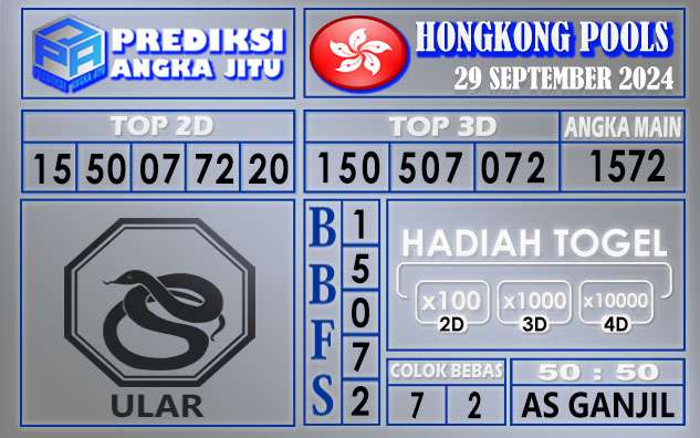 PREDIKSI HONGKONG 29 SEPTEMBER 2024