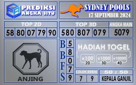 PREDIKSI SYDNEY 17 SEPTEMBER 2024