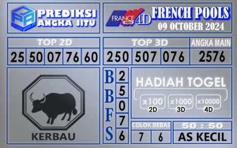 PREDIKSI FRENCH 09 OCTOBER 2024