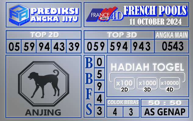 PREDIKSI FRENCH 10 OCTOBER 2024