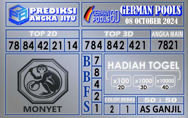 PREDIKSI GERMAN 08 OCTOBER 2024