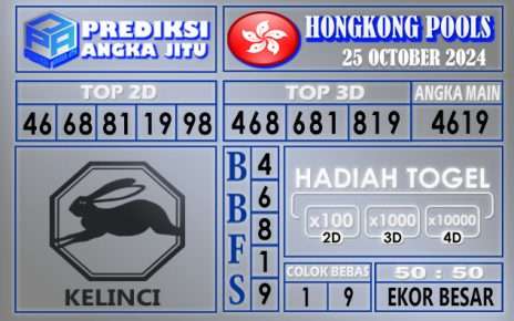 PREDIKSI HONGKONG 25 OCTOBER 2024