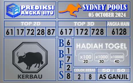 PREDIKSI SYDNEY 05 OCTOBER 20224