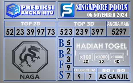 PREDIKSI SNGAPORE 06 NOVEMBER 2024