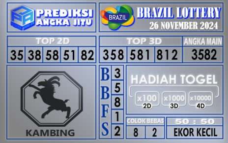 Prediksi Brazil 26 November 2024