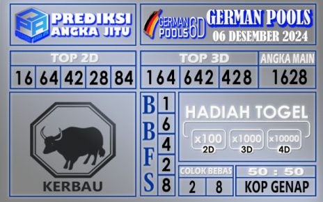 PREDIKSI GERMAN 06 DESEMBER 2024